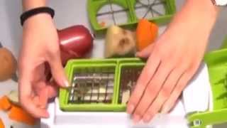 Multi Functional Dicer Chopper Peeler Slicer Grater [upl. by Sima736]