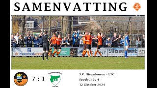 Samenvatting SV Nieuwleusen 1  LTC 1 [upl. by Mclyman59]