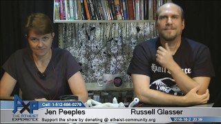 Atheist Experience 2039 with Russell Glasser and Jen Peeples [upl. by Gibbons18]