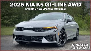 Whats New For 2025  2025 Kia K5 GTLine AWD  Overview [upl. by Pardoes721]