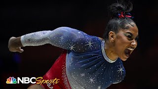 SIXPEAT Team USA wins historic gold in Gymnastics Worlds team event  NBC Sports [upl. by Ociral]