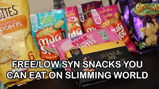 Slimming World Free amp Low Syn Snacks [upl. by Asereht370]