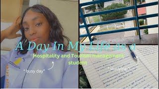 A day In my life as a hospitality and tourism management student utech 🌹🌹 ￼ college diary ￼ [upl. by Aloisia]