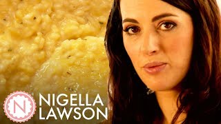 Nigella Lawsons Lemon Risotto  Nigella Bites [upl. by Honeywell]