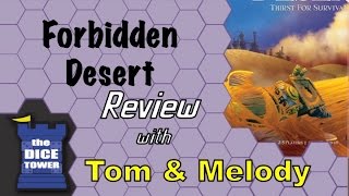 Forbidden Desert Review  with Tom and Melody Vasel [upl. by Moriarty]