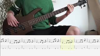 Red Hot Chilli Peppers  The Getaway  Bass Cover  Tab [upl. by Janice]