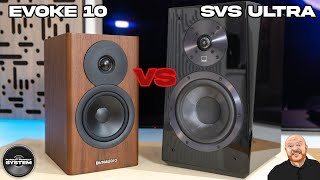 DynAudio Evoke 10 vs SVS ULTRA Bookshelf Speaker SOUND DEMO COMPARISON [upl. by Farrow720]