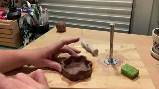 Handicrafts Clay Modeling a Trinket Tray [upl. by Silrac]