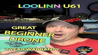 The Loolinn U61 is a great starter drone for children with a 2 year warranty [upl. by Hopfinger]