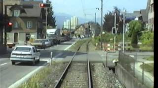 Seetalbahn Mai 1998 Waldibrücke  Emmenbrücke [upl. by Falo]