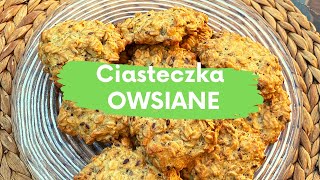 Ciastka owsiane  FIT  szybkie ciasteczka w 20 minut 🍪🍪 [upl. by Hermann71]