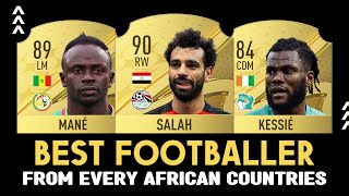 Best Player of Every African Countries [upl. by Casavant]