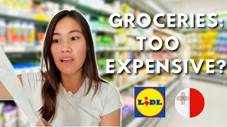 How Much I Spend For My GROCERIES Living In Malta 🇲🇹  Family of Two [upl. by Gem301]