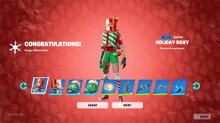 How To COMPLETE ALL WINTERFEST 2023 QUESTS in Fortnite Daily Gift Presents [upl. by Stephani732]