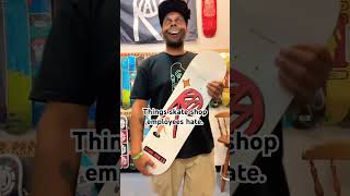 Things skate shop employees hate skateshop fypシ゚viral skateboarders skateboardingisfun skater [upl. by Gnihc]