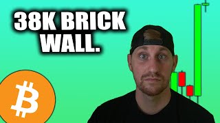 BITCOIN 38K BRICK WALL  ALTCOINS PULL BACK [upl. by Htebirol110]