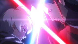 Toul and Bichan Lightsaber Duel  Star Wars Visions  Volume 2 Episode 5 [upl. by Ruth]