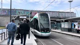 Arriving tram T7 Orly Airport Paris [upl. by Ching158]