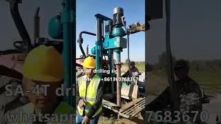 SA4T tractor type drilling rig [upl. by Brechtel]