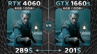 GTX 1660 Super vs RTX 4060  1080P 1440P amp DLSS 3🔥  12 Games Tested [upl. by Ahsets716]