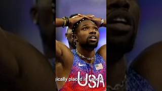 Noah Lyles LANE SCANDAL Exposed in TURMOIL Before 200m Fina😱 olympics [upl. by Kath]