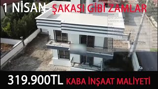 100m2 EV KABA İNŞAAT MALİYETİ 01042022 [upl. by Hutner504]