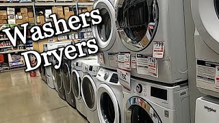 Lowes Washers amp Dryers [upl. by Yhtimit]