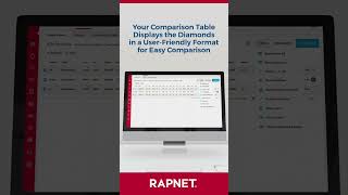 RapNets Feature of the Week  Diamond Comparison Tool [upl. by Van]