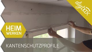 Kantenschutz spachteln Putzprofile anbringen [upl. by Silva]