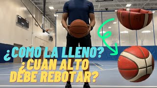 Como lleno una bola de baloncesto  Explicación completa [upl. by Sine]