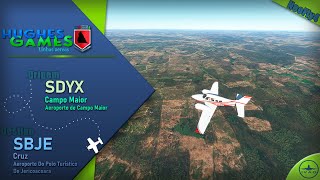 Flight Simulator 2020  IVAO  Neofly4 🛩 Campo Maior 🛩 Cruz  Be58 [upl. by Chiang]