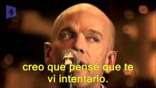 Losing My Religion  REM  Live  Subtitulado español [upl. by Ellenrad]