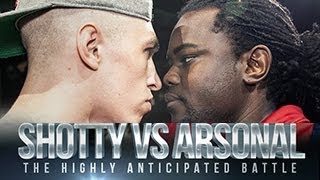 SHOTTY HORROH VS ARSONAL  Dont Flop Rap Battle [upl. by Atinreb884]