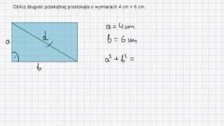 Przekątna prostokąta [upl. by Elstan]