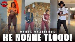 Ke nonne tlogo Amapiano Dance challenge🔥🕺 ft Officixl Rsa [upl. by Uund]