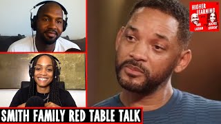 Jada Pinkett and Will Smiths Bizarre Red Table Talk  Higher Learning  The Ringer [upl. by Anilahs620]