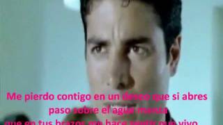 Chayanne  Me Pierdo Contigo Con Letra [upl. by Akelahs]