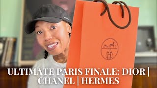 Final Paris Unboxing Dior Chanel amp Hermes  Luxury Fashion amp Beauty Reveal [upl. by Enale253]