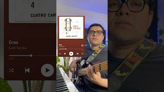 Eres  Café Tacvba Cover bajo basscover jazzbass rockenespañol baladarock [upl. by Eceirtal]