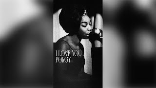 Nina Simone I Loves You Porgy Live in Antibes 1965  Lyric Video [upl. by Gnen]