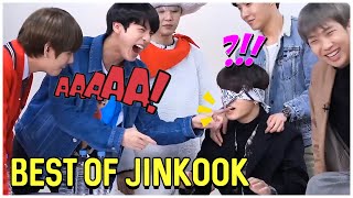 Best Of JinKook  Jin And Jungkook Moments [upl. by Eenahpets]