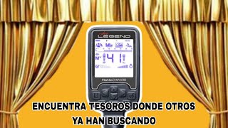 ESTE DETECTOR de METALES ENCUENTRA TESOROS donde OTROS ya han BUSCADO youtube viralvideo tesoros [upl. by Irrahs]