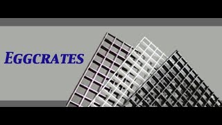 Plastic Egg Crate Louvers [upl. by Aihsekan44]