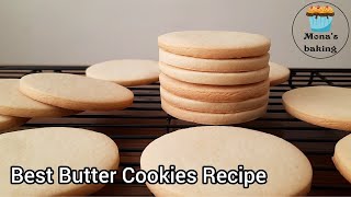 Best Butter Cookies Recipe to Decorate with Royal Icing [upl. by Aislehc]