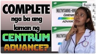 CENTRUM ADVANCE BENEFITS  MULTIVITAMINS  MINERALS BENEFITS  CENTRUM  CENTRUM ADVANCE [upl. by Eus]