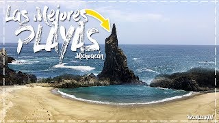 LAS MEJORES PLAYAS EN MICHOACÁN  Tienes que conocerlas [upl. by Ahsiekam]