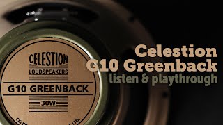 Celestion G10 greenback [upl. by Nawrocki]