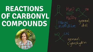 Formation of Cyanohydrins and Diols from Aldehydes and Ketones [upl. by Yeldud]