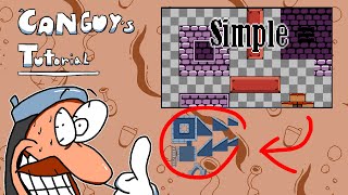 How to make Tilesets for Pizza Tower GamermakerCYOP  Canguys Tutorial  SIMPLE Version [upl. by Notlehs]