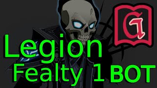 AQW Updated Legion Fealty 1 Bot 2023 TGBots Grimlite Rev v13 [upl. by Gorlin]